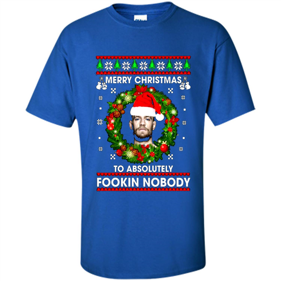 Merry Fookin Christmas Conor Mcgregor sweater PINGPONG