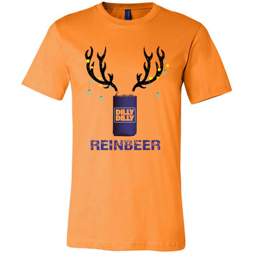 Dilly Dilly Reinbeer Funny Beer Reindeer Christmas Sporty - Canvas Unisex T-Shirt