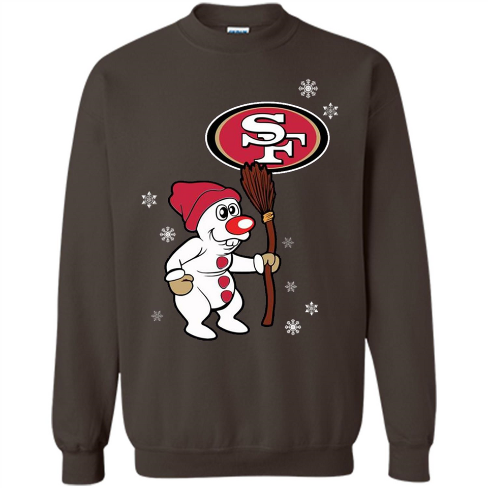 San Francisco 49ers Snowman