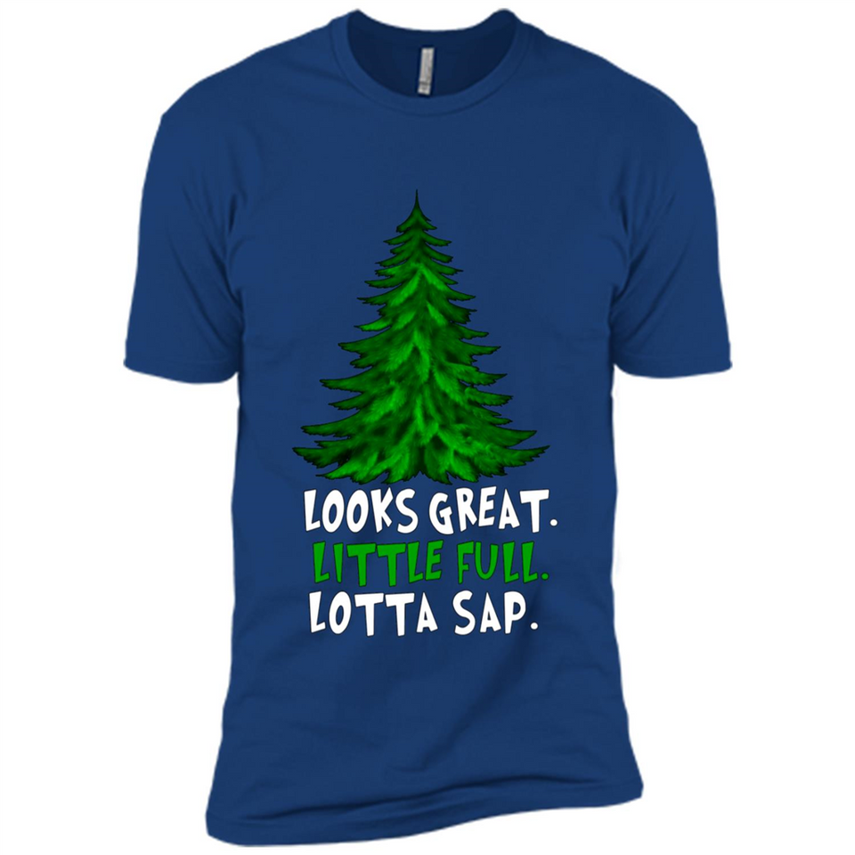 Looks Great Little Full Lotta Sap Funny Christmas PINGPONG