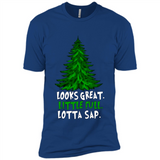 Looks Great Little Full Lotta Sap Funny Christmas PINGPONG