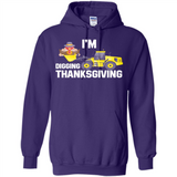 I'm Digging Thanksgiving Cute Turkey Tractor