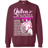 Queens Are Born In November Vintage Birthday