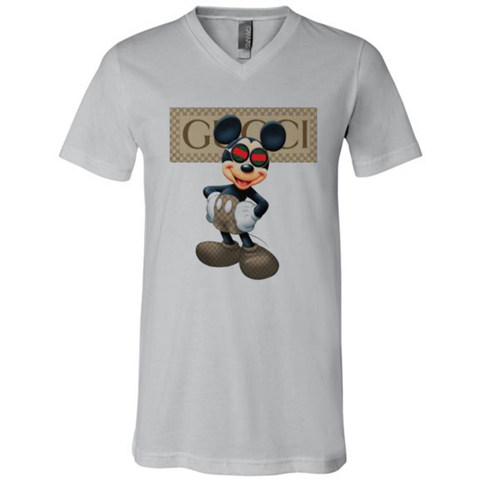Disney mickey gucci Bella - Canvas Unisex V-Neck