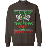 Funny Drag Racing Ugly Christmas Holiday Tree PING PONG