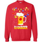 Rainbeer Christmas Reindeer Beer Drinking