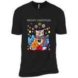 Meowy Christmas Ugly Funny Cats Lover PINGPONG