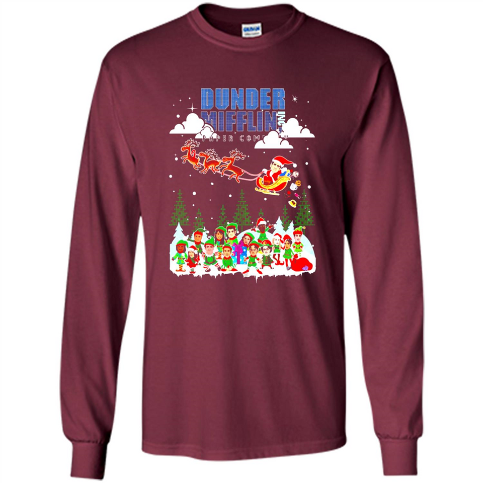 NBC The Office Dunder Mifflin Ugly Christmas Sweater PINGPONG