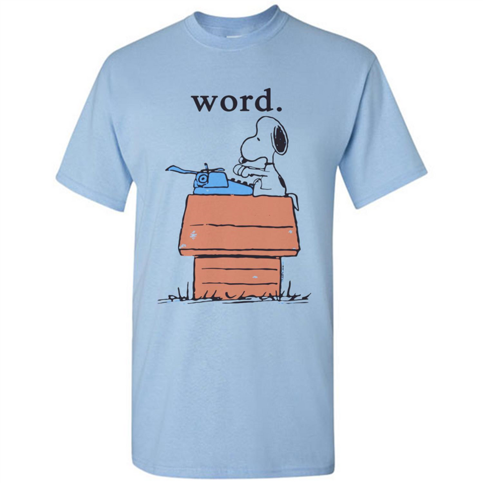 Snoopy Word - Shirt