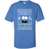 RICK AND MORTY-I TURNED MYSELF INTO A CHRISTMAS SWEATER MORTY UGLY XMAS SWEATER