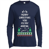 Merry Christmas You Filthy Animal Sweatshirt PINGPONG
