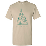 Merry Catmas Funny Cat Christmas Tree Sweatshirt - Shirt
