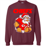 Grumpy Santa Claus Kansas City Chiefs Football Team PINGPONG