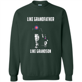 Chicago Cubs GrandFather Like GrandSon - Sweatshirt