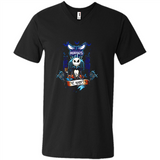 Charlotte Hornets Halloween The Nightmare Before Christmas - Men's V-Neck
