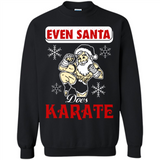 Even Santa Does Karate - Funny Karate - Sweatshirt