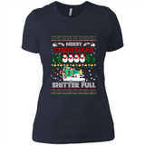 Merry Christmas Shitter Full Christmas Tree Snowman PING PONG