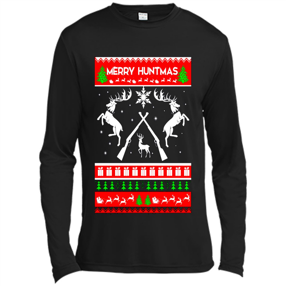 Merry Huntmas Ugly Christmas sweater PINGPONG