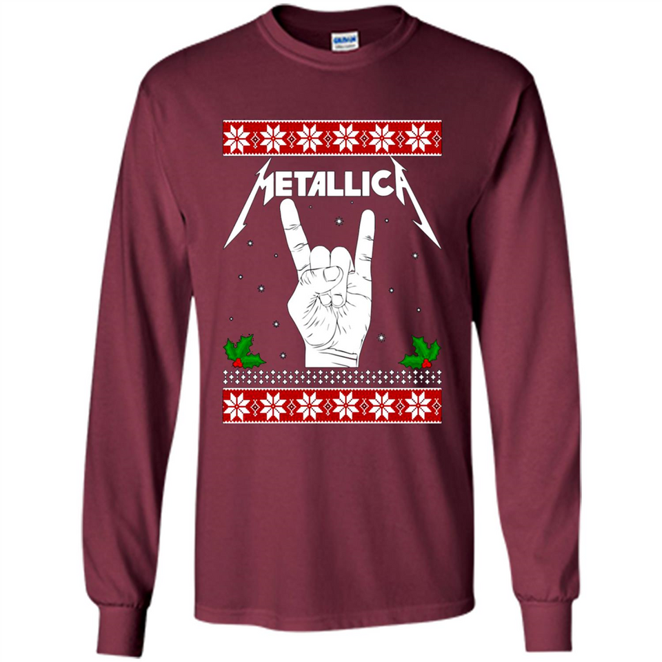 Metallica Christmas Sweater PINGPONG