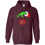 Christma Season With Green Grinch Hand Be Kind - Hoodie