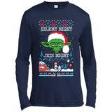 YODA SILENT NIGHT JEDI NIGHT CHRISTMAS UGLY SWEATER