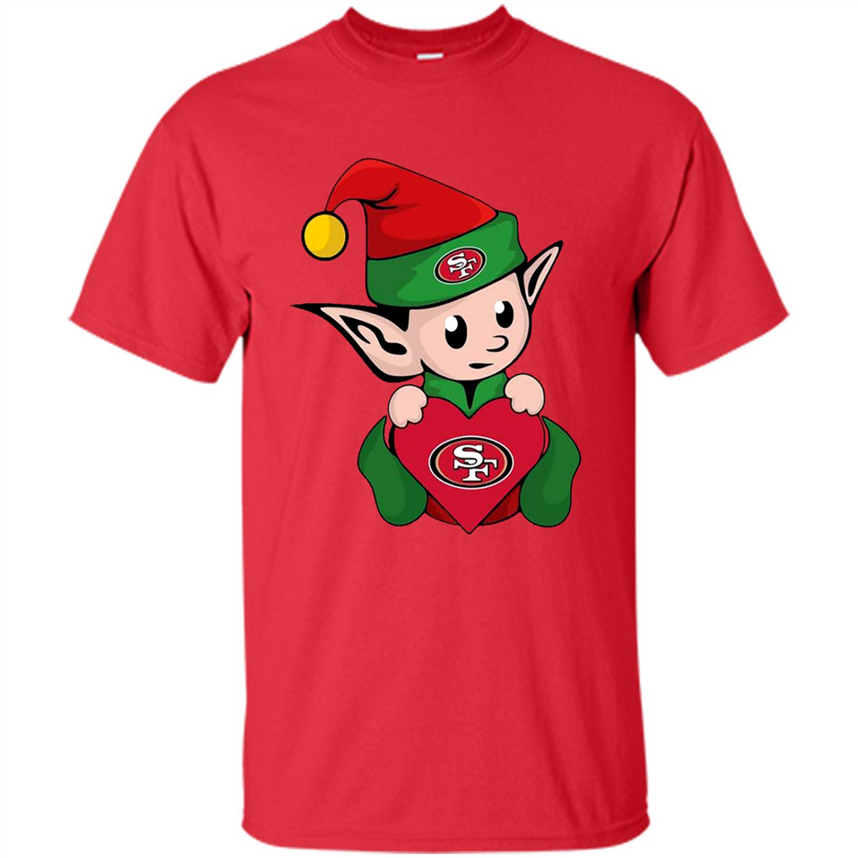San Francisco 49ers ELF Elves Grinch Santa Claus