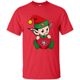 San Francisco 49ers ELF Elves Grinch Santa Claus
