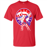 MLB TEXAS RANGERS UNCLE SAM DABBING INDEPENDENCE DAY