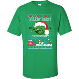 YODA SILENT NIGHT JEDI NIGHT CHRISTMAS UGLY SWEATER
