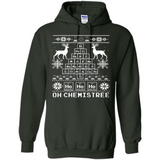 Oh Chemistry Tree Ugly Christmas Sweater - Hoodie
