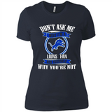 Don't Ask Me Why I'm A Detroit Lions Fan Ask Yourself