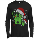 Boxer Dog diamond Christmas - Canvas Long Sleeve T-Shirt