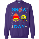 Snow Day Shirt For Cleveland Indians Vs Minion Fans pingpong