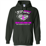 I Wear Purple For My Brother Chiari Malformation - Hoodie