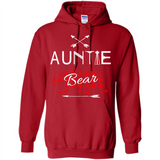 Aunt Shirt Buffalo Plaid Family Camp Bear Tee - Hoodie