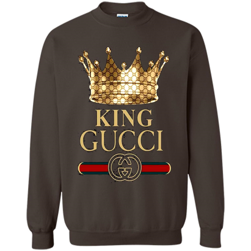 Cover your body with amazing King Crown Gucci Logo Black PING PONG
