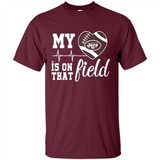 New York Jets Football My Heart is on that Field - Shirt
