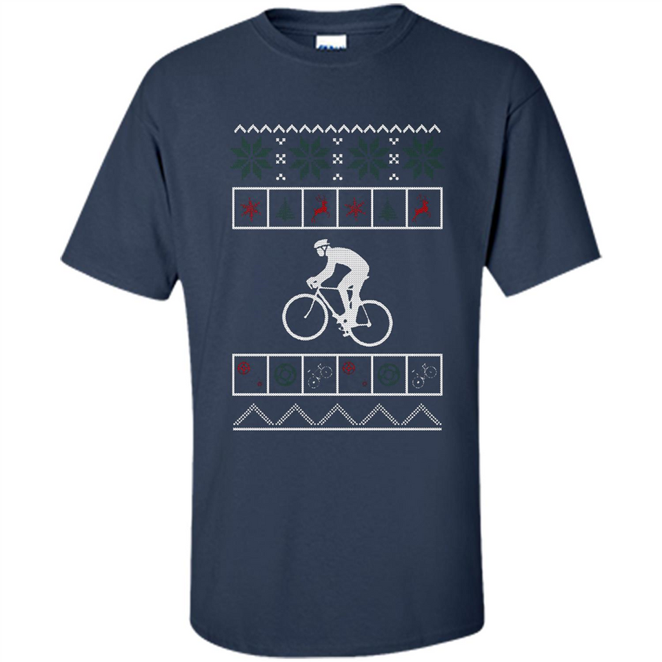 Christmas Ugly Sweater Cycling - Ugly Christmas Sweater - Shirt