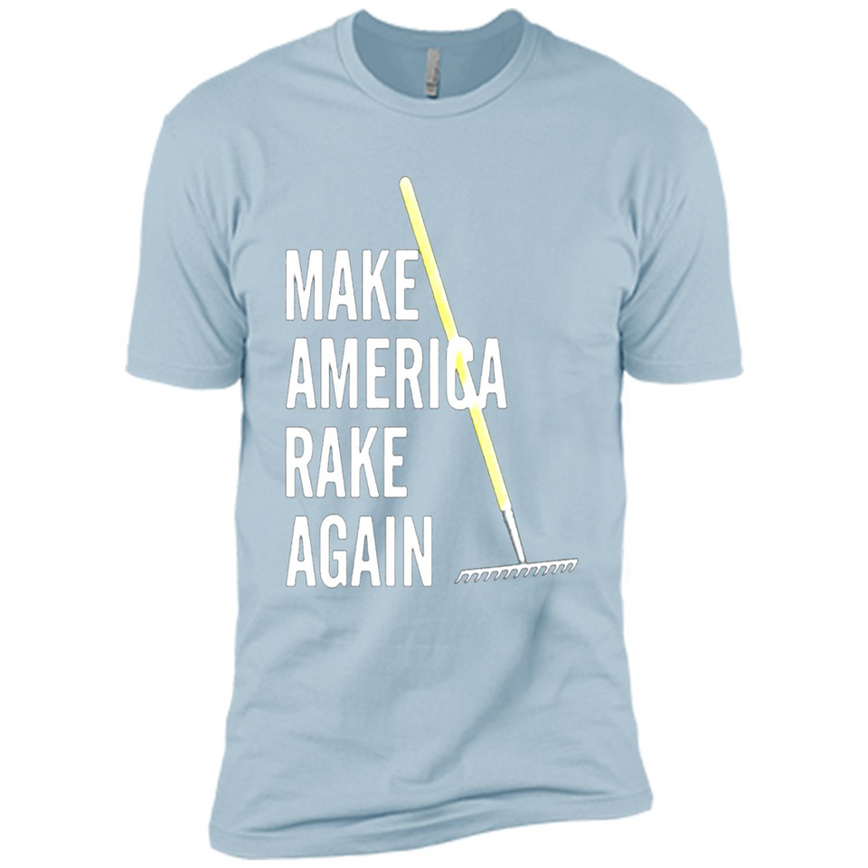 Make America Rake Again California Fires Paradise Youth T-Shirt PINGPONG - Premium Short Sleeve T-Shirt