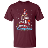Christmas Ugly Sweater Animal Tree Pine Merry Christmas - Shirt