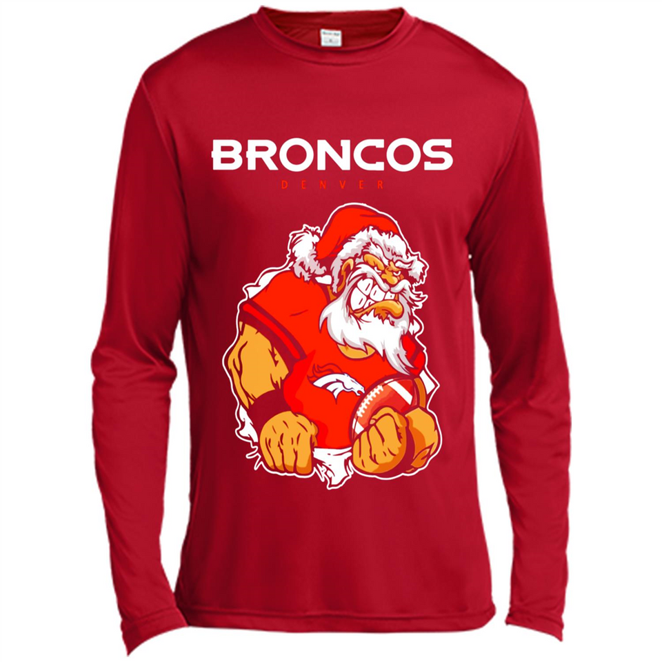 Grumpy Santa Claus Broncos Denver Football Team PINGPONG