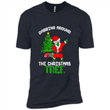 Christmas Dabbing Santa - Premium Short Sleeve T-Shirt