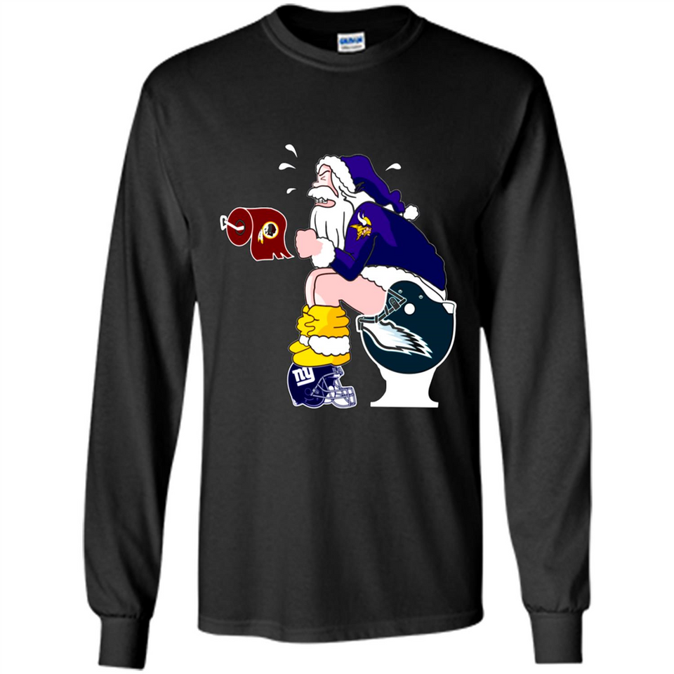 Minnesota Vikings Toilet Santa Claus PINGPONG