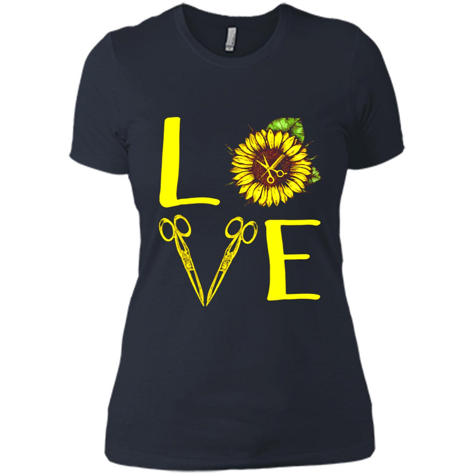 Hair Stylist Love Sunflower Scissors PING PONG