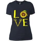 Hair Stylist Love Sunflower Scissors PING PONG
