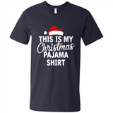 This Is My Christmas Pajama Family Matching - Men's V-Neck