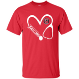 Stethoscope Heart Love Atlanta Falcons For Football Lovers