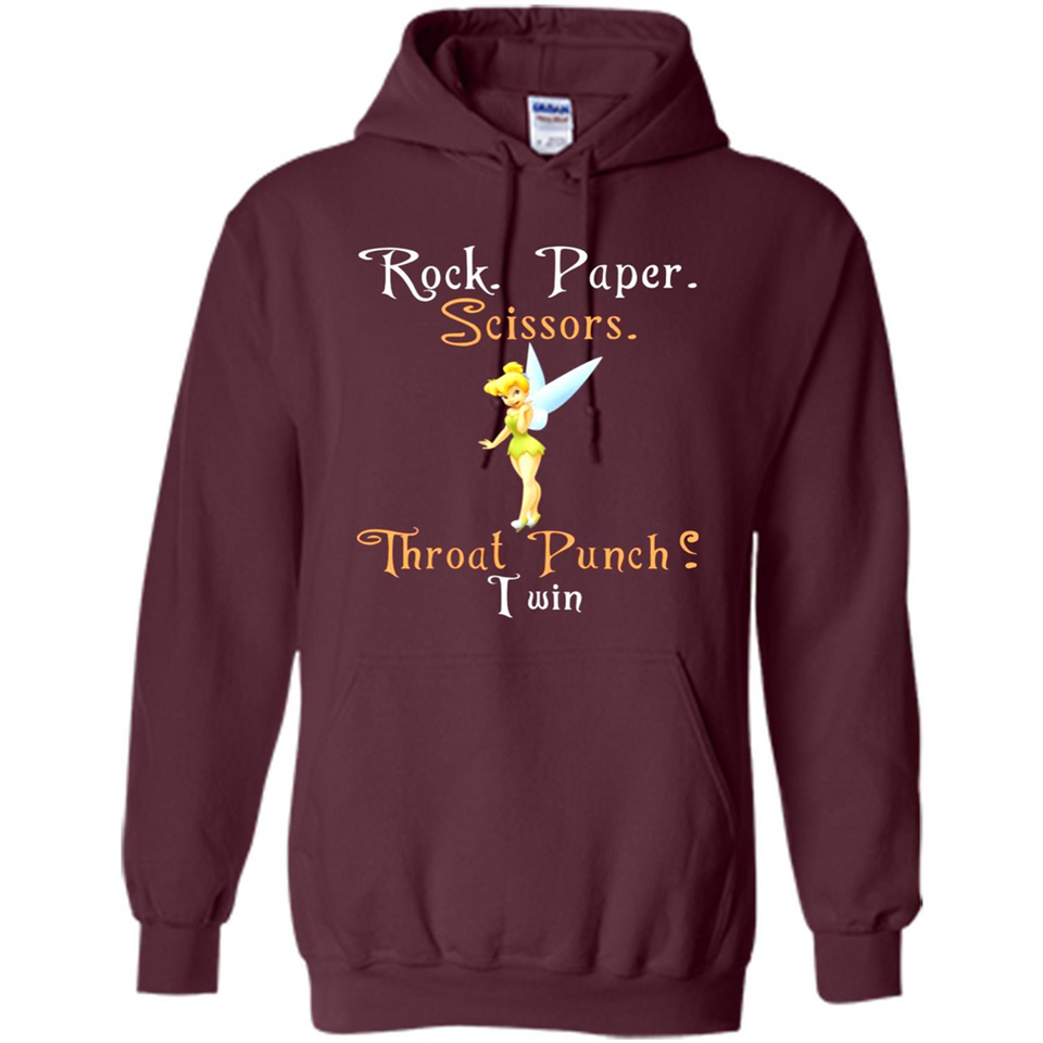 Tinker Bell Rock Paper Scissors Throat Punch I win PINGPONG