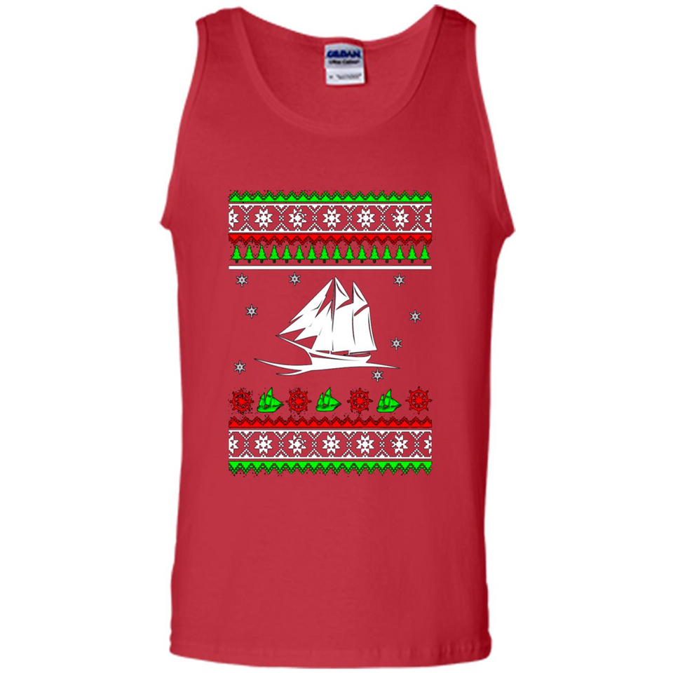 Nautical Anchor Ugly Christmas sweater PINGPONG