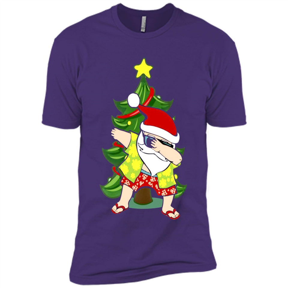 Dabbing Santa Christmas In July - Premium Short Sleeve T-Shirt